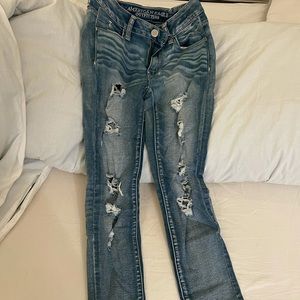 American eagle stretch jeans